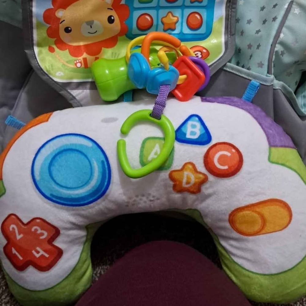Colorful Plush Baby Activity Toy